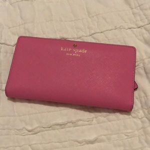 Kate Spade Pink Bifold Wallet